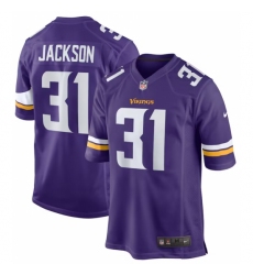 Men's Nike Minnesota Vikings #31 Khyree Jackson Purple  F U S E Stitched NFL Jersey