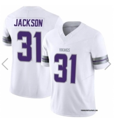 Men's Nike Minnesota Vikings #31 Khyree Jackson Winter Warriors Stitched NFL Jersey