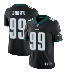 Youth Nike Philadelphia Eagles #99 Jerome Brown Black Alternate Vapor Untouchable Limited Player NFL Jersey