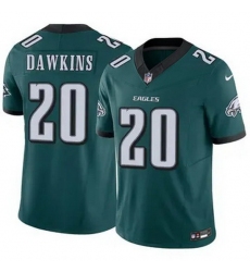 Men's Philadelphia Eagles #20 Brian Dawkins Green F U S E Stitched NFL Jersey