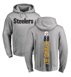 NFL Nike Pittsburgh Steelers #88 Darrius Heyward-Bey Ash Backer Pullover Hoodie