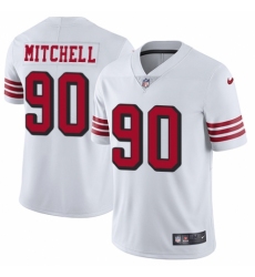 Youth Nike San Francisco 49ers #90 Earl Mitchell Limited White Rush Vapor Untouchable NFL Jersey