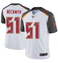 Youth Nike Tampa Bay Buccaneers #51 Kendell Beckwith Elite White NFL Jersey