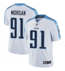 Youth Nike Tennessee Titans #91 Derrick Morgan White Vapor Untouchable Limited Player NFL Jersey