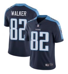 Men's Nike Tennessee Titans #82 Delanie Walker Navy Blue Alternate Vapor Untouchable Limited Player NFL Jersey
