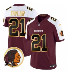 Men's Nike Washington Redskins #21 Sean Taylor White Red Jersey