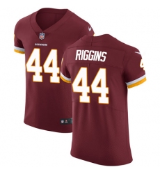 Men's Nike Washington Redskins #44 John Riggins Elite Burgundy Red Team Color NFL Jersey