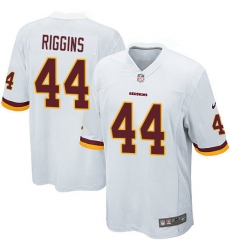 Men's Nike Washington Redskins #44 John Riggins Game White NFL Jersey