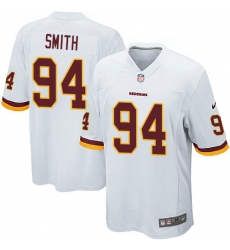 Men's Nike Washington Redskins #94 Preston Smith Game White NFL Jersey
