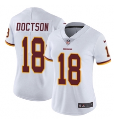 Women's Nike Washington Redskins #18 Josh Doctson Elite White NFL Jersey