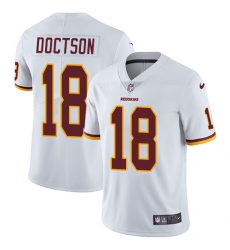 Youth Nike Washington Redskins #18 Josh Doctson Elite White NFL Jersey