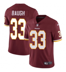 Youth Nike Washington Redskins #33 Sammy Baugh Elite Burgundy Red Team Color NFL Jersey