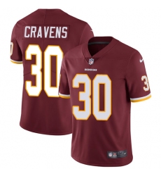Men's Nike Washington Redskins #30 Su'a Cravens Burgundy Red Team Color Vapor Untouchable Limited Player NFL Jersey