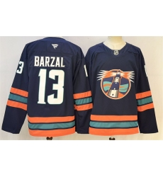 Men's New York Islanders #13 Mathew Barzal Navy 2026 Stitched Hockey Jersey