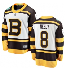 Men's Boston Bruins #8 Cam Neely White 2019 Winter Classic Fanatics Branded Breakaway NHL Jersey