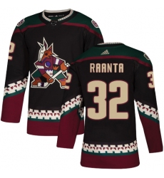 Youth Adidas Arizona Coyotes #32 Antti Raanta Authentic Black Alternate NHL Jersey