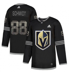 Men's Adidas Vegas Golden Knights #88 Nate Schmidt Black Authentic Classic Stitched NHL Jersey