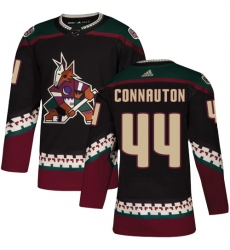 Youth Adidas Arizona Coyotes #44 Kevin Connauton Premier Black Alternate NHL Jersey