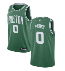 Youth Nike Boston Celtics #0 Robert Parish Swingman Green(White No.) Road NBA Jersey - Icon Edition