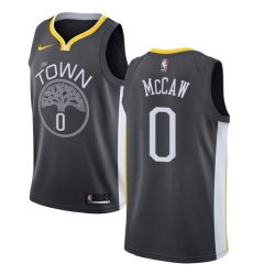 Women's Nike Golden State Warriors #0 Patrick McCaw Swingman Black Alternate NBA Jersey - Statement Edition