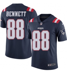 Youth Nike New England Patriots #88 Martellus Bennett Limited Navy Blue Rush Vapor Untouchable NFL Jersey