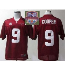 2013 BCS National Championship Alabama Crimson Tide 9 Amari Cooper College Football Jerseys