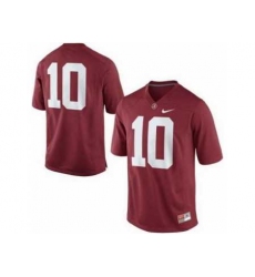 Alabama Crimson Tide 10# A.J McCarron Red College Football Nike NCAA Jerseys