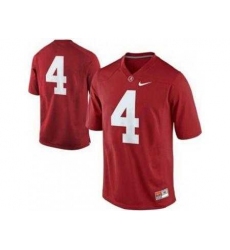 Alabama Crimson Tide 4 T.J Yeldon Red College Football Limited NCAA Jerseys