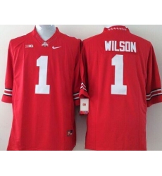 Youth Ohio State Buckeyes #1 Dontre Wilson Red Stitched NCAA Jersey