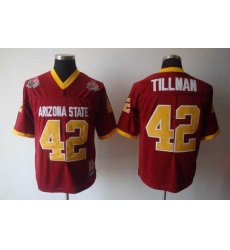 youth NCAA Arizona State Sun Devils 42 Pat Tillman Red Football Jersey