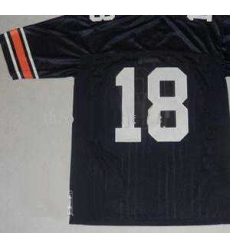 Auburn Tigers 18 Navy Blue NCAA Jersey