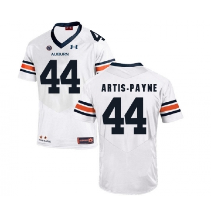 Auburn Tigers 44 Cameron Artis-Payne White College Football Jersey