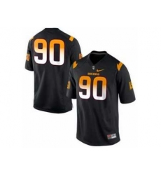 Arizona State Sun Devils 90# Will Sutton Black College Football Nike NCAA Jerseys