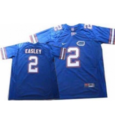 NCAA Florida Gators 2 easley blue jerseys