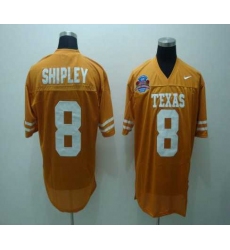 NCAA Miami Hurricanes SHIPLEY #8 ORANGE Jerseys