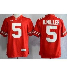 Ohio State Buckeyes 5 Braxton Miller Red Limited NCAA Jerseys