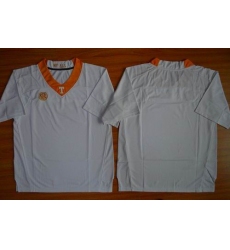 Tennessee Vols Blank White Stitched NCAA Jersey