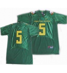 NCAA Oregon Ducks 5 green Jersey