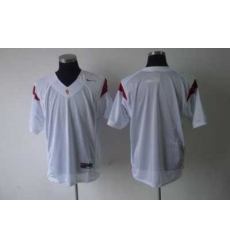 NCAA USC Trojans blank white Jersey