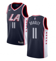 Youth Nike Los Angeles Clippers #11 Avery Bradley Swingman Navy Blue NBA Jersey - City Edition
