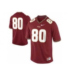 Florida State Seminoles FSU 80# Rashad Greene Red College Football Nike NCAA Jerseys