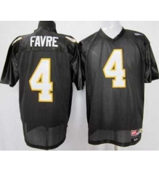 Southern Mississippi Gold Eagles #4 Brett Favre Black NCAA Jerseys