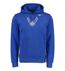 Air Force Falcons Nike Royal Big Logo Fleece Hoodie