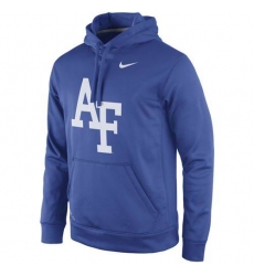 Air Force Falcons Nike Royal Practice Performance Hoodie