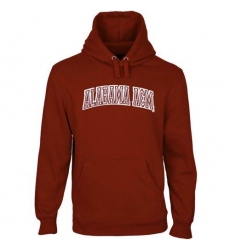 Alabama A&M Bulldogs Maroon Arch Name Pullover Hoodie