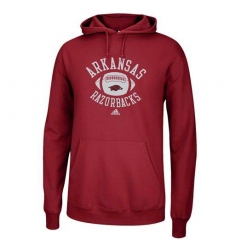 Adidas Arkansas Razorbacks Cardinal Football Practice Hoodie