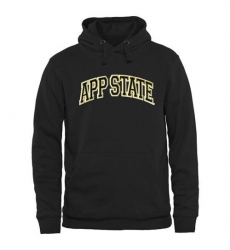 Appalachian State Mountaineers Black Arch Name Pullover Hoodie