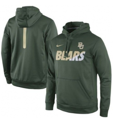 Baylor Bears Nike Sideline KO Fleece Therma-FIT Performance Hoodie Green