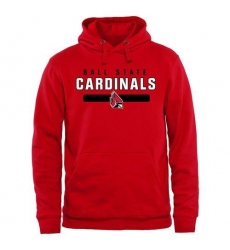 Ball State Cardinals Red Team Strong Pullover Hoodie