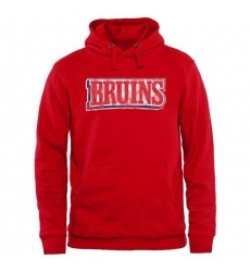 Belmont Bruins Red Classic Wordmark Pullover Hoodie